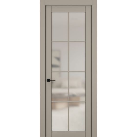 Цена на Межкомнатная дверь керамик NC 5 бежевый остеклённая Купить Межкомнатная дверь керамик NC 5 бежевый остеклённая