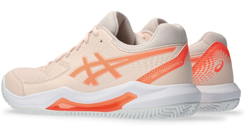 Женские Кроссовки теннисные Asics Gel-Dedicate 8 Clay - Розовый