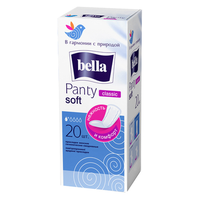 BELLA Прокладки ежедн.Panty soft classic 20 шт.
