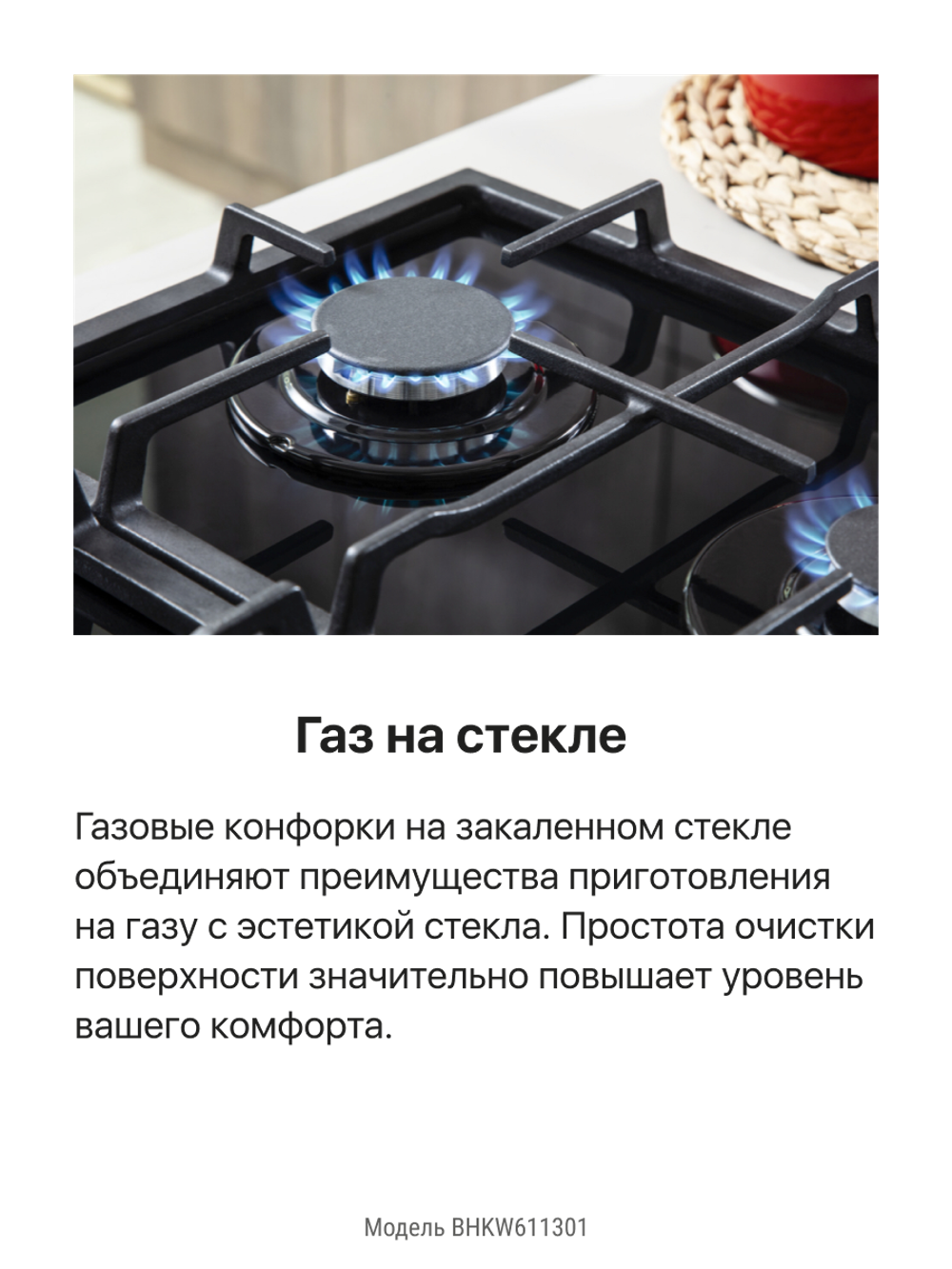 Газовая панель Hansa BHKW611301