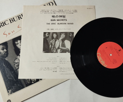 Винтажная виниловая пластинка LP Eric Burdon Band Sun Secrets (Japan 1974) (No Obi) The Real Me