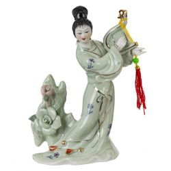 GAEM Фигурка декоративная "Гейша" (блок 4 шт), L11,5 W6,5 H15 см, 4в.