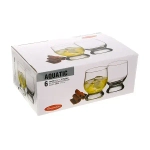 Набор стаканов для виски 6шт 214мл «Акватик» 42973