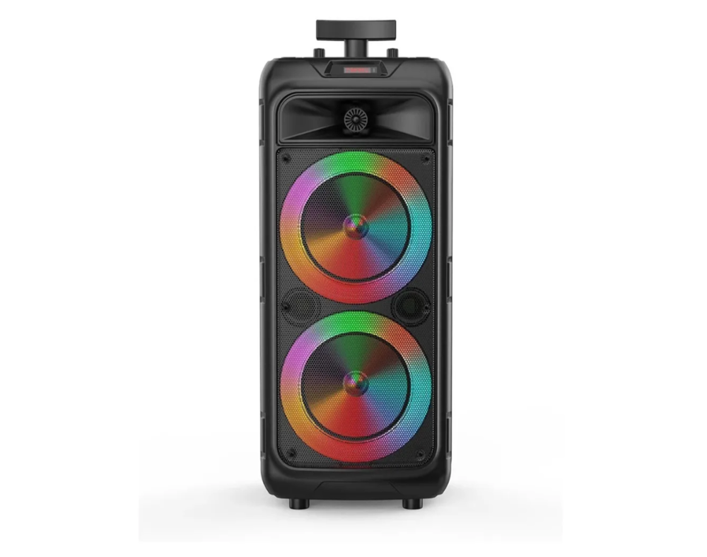 Напольная колонка BT Speaker ZQS-8211 (8"х2/40W) BT+ Караоке