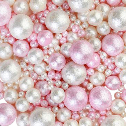 Драже зерновое в шоколадной глазури Блеск МИКС НЕЖНЫЙ Розовый/белоснежный (810)