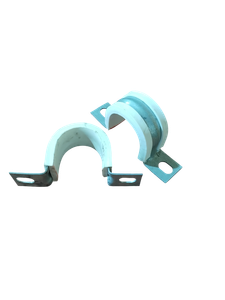 U-образный хомут 60 мм с белым резиновым покрытием для труб и кабелей, Osculati 18.040.60.