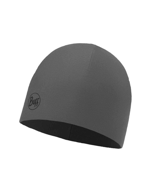 Тонкая флисовая шапочка Buff Hat Polar Microfiber Solid Grey Castlerock Фото 1