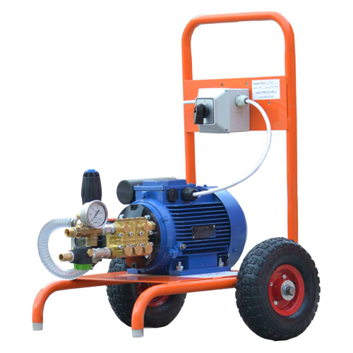 Установка высокого давления для опрессовки Преус Е-ГС 11-16 на колесах