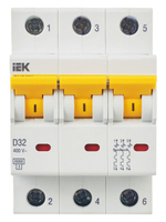 KARAT Автоматический выключатель ВА47-60M 3P D 32А 6кА IEK