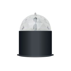 Светодиодный светильник-проектор ULI-Q302. Серия DISCO. многоцветный. ТМ VOLPE. Напряжение 220В. Кабель с вилкой в комплекте Цвет корпуса черный.