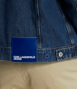 Джинсовая куртка Karl Lagerfeld Jeans - темно-синий(240D1404)