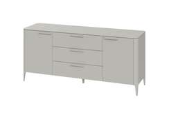 Тумба Type 2 двери 3 ящика (серо-бежевый)