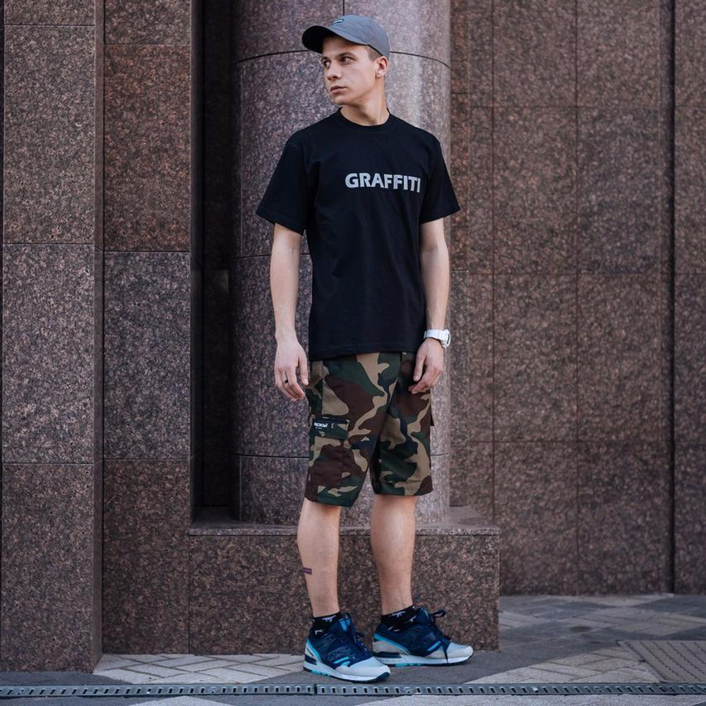 Футболка CAPSWEAR GRAFFITI Reflective