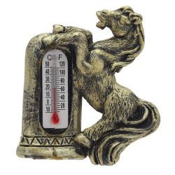 GAEM Магнит "Лошадка" с термометром, L5 W1,5 H5,5 см, 8в.