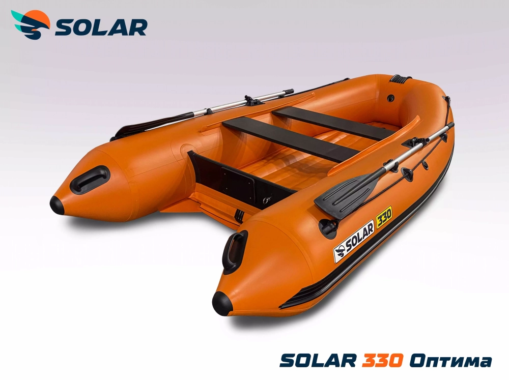 Лодка надувная моторная solar-330 к (оптима)