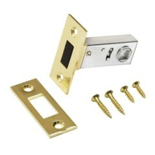 Защелка АЛЛЮР АРТ L50-8М РB золото, магнитная торц.планка 25мм б/ручек / 11581