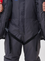 Костюм поплавок "SKIF (Таслан) (-40)", полукомбинезон, Серо-Красный