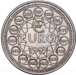 France, ECU Europa Commemorative Coin, 1997