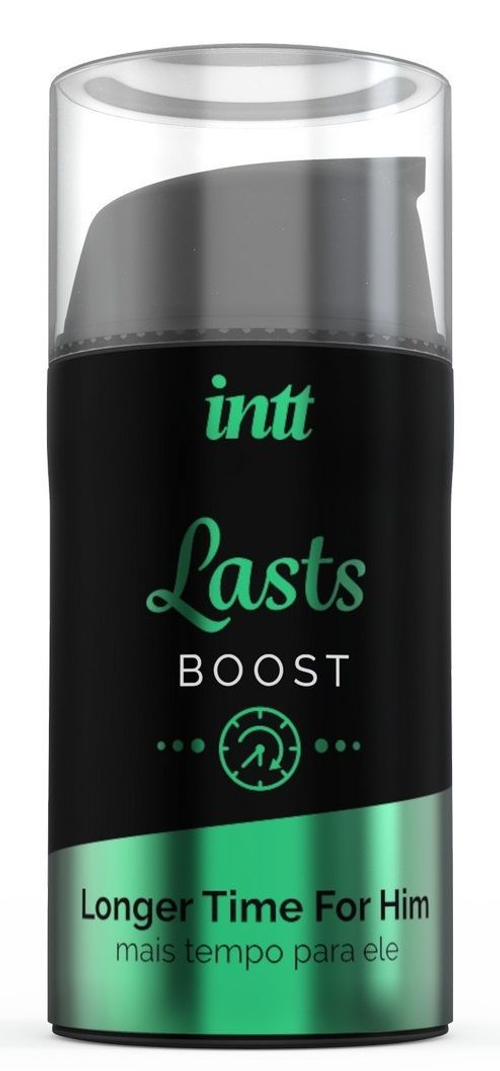Пролонгирующий гель INTT Lasts Boost для мужчин, 15 мл