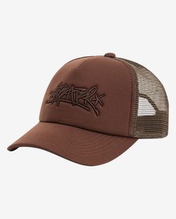 Кепка Trucker коричневая