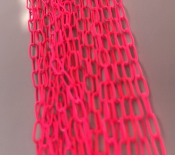 Цепь неоново-розовый 10х3 мм