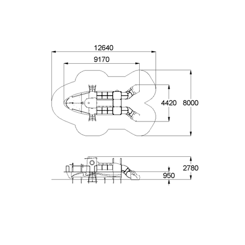 Детский игровой комплекс «Катер»