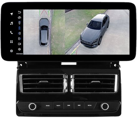 Магнитола для BMW E46 1998-2004 (все комплектации) - Teyes LUX ONE 360 (рамка с кнопками и крутилками) - монитор 12.3" 2K QLED на Android 10, 6/128Гб, CarPlay, 4G SIM-слот, 4 камеры в комплекте