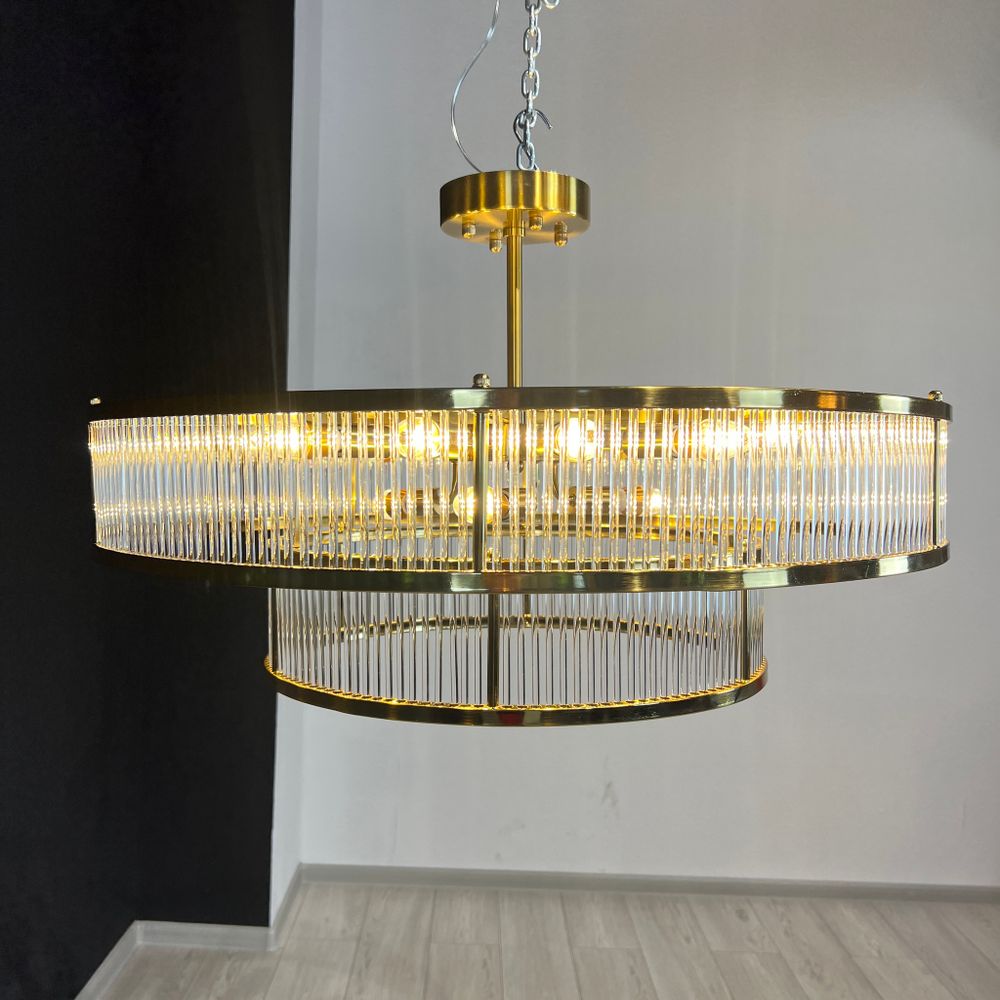 Люстра На Штанге Rh Marais Round Chandelier D80 By Imperiumloft