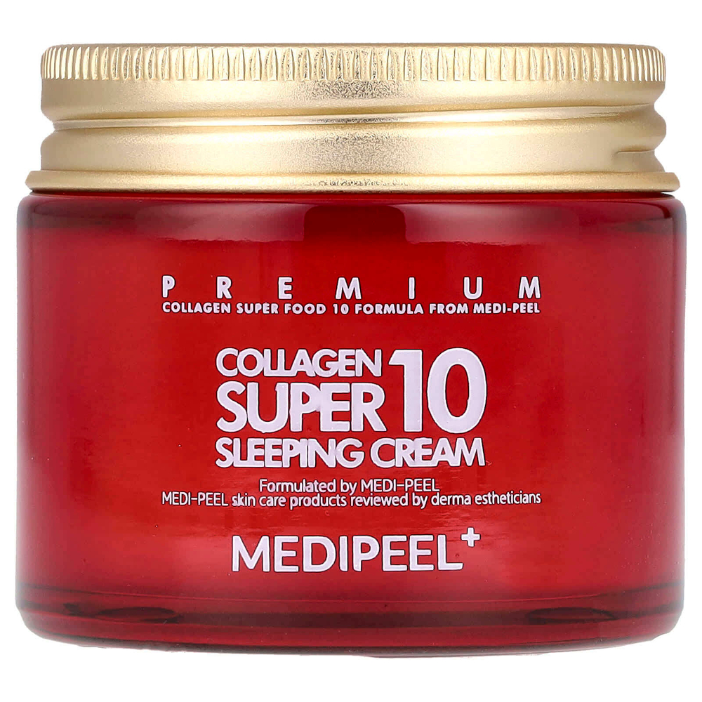 Medi-Peel, Крем для сна с коллагеном Super 10, 70 мл (2,36 жидк. унц.)