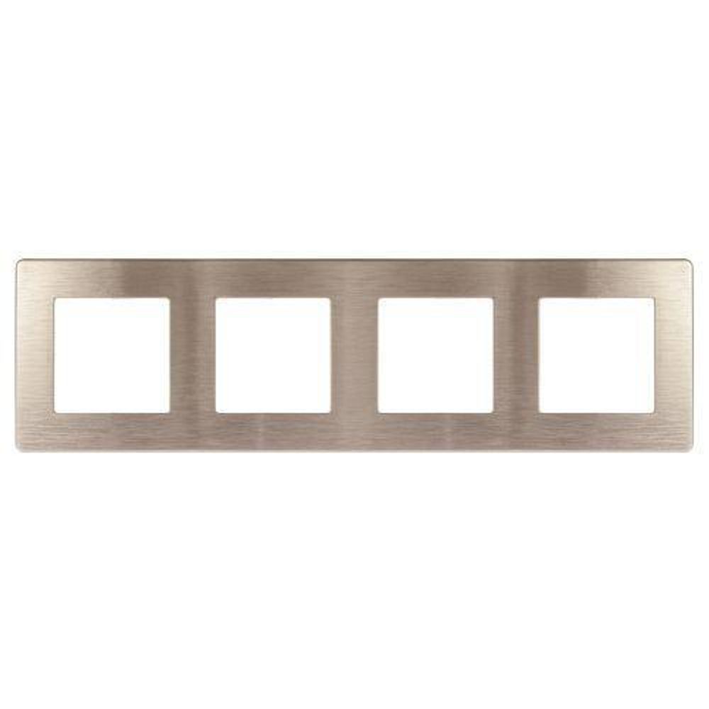 Рамка 4-м 12-5104-13 сатин бронза Эра Б0052536