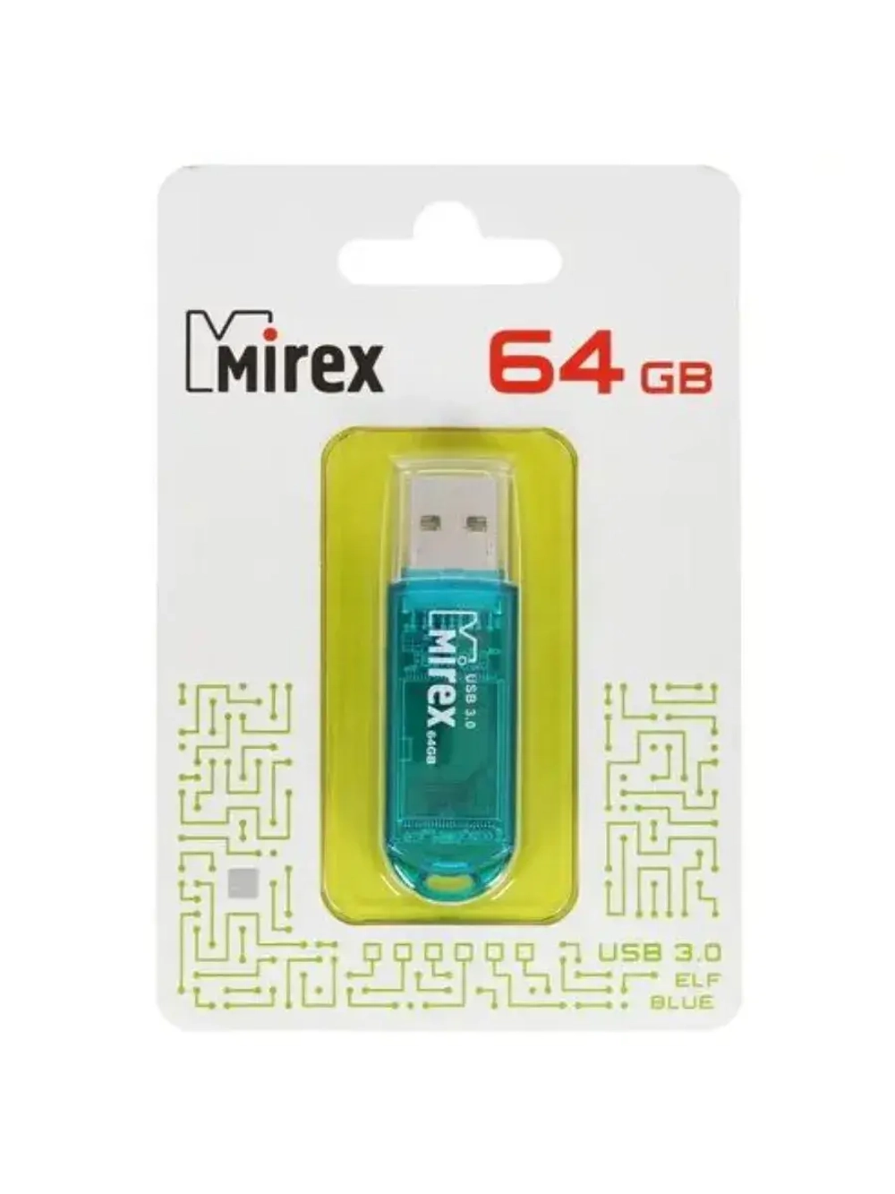 Память USB Flash 64 ГБ Elf 13600-FM3BEF64 BLUE