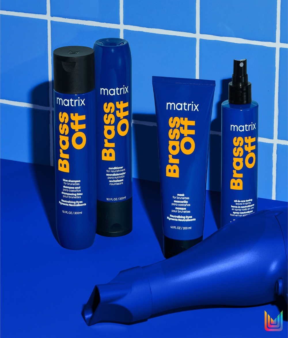 Matrix Brass Off - шампунь шампунь, нейтрализующий красные тона /   300  ml  / GTIN 3474636484805