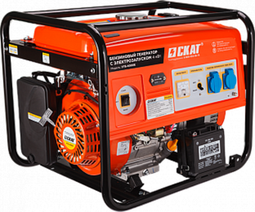 Бензиновый генератор СКАТ УГБ-4000Е