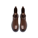 HARSON Stretch & Sock Boots Women"s Brown/Black