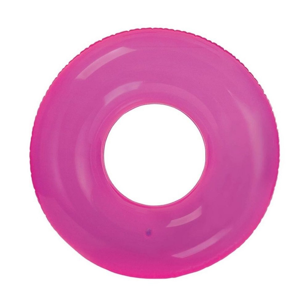 Круг для плавания, розовый (Неон), d-91см (59262NP)