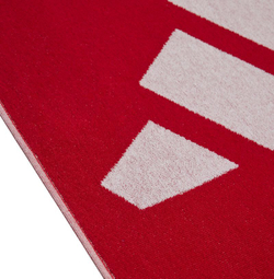 Теннисное полотенце Adidas 3BAR Towel Small - Red