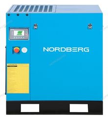 Компрессор винтовой, 7,5 кВт, 10 бар, 900 л/мин, IP55, без ресивера NORDBERG NCC10
