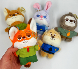 Мягкие брелоки зверополис оптом