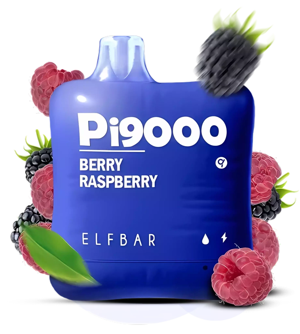Elf Bar Pi9000 - Berry Raspberry (nic 5%)