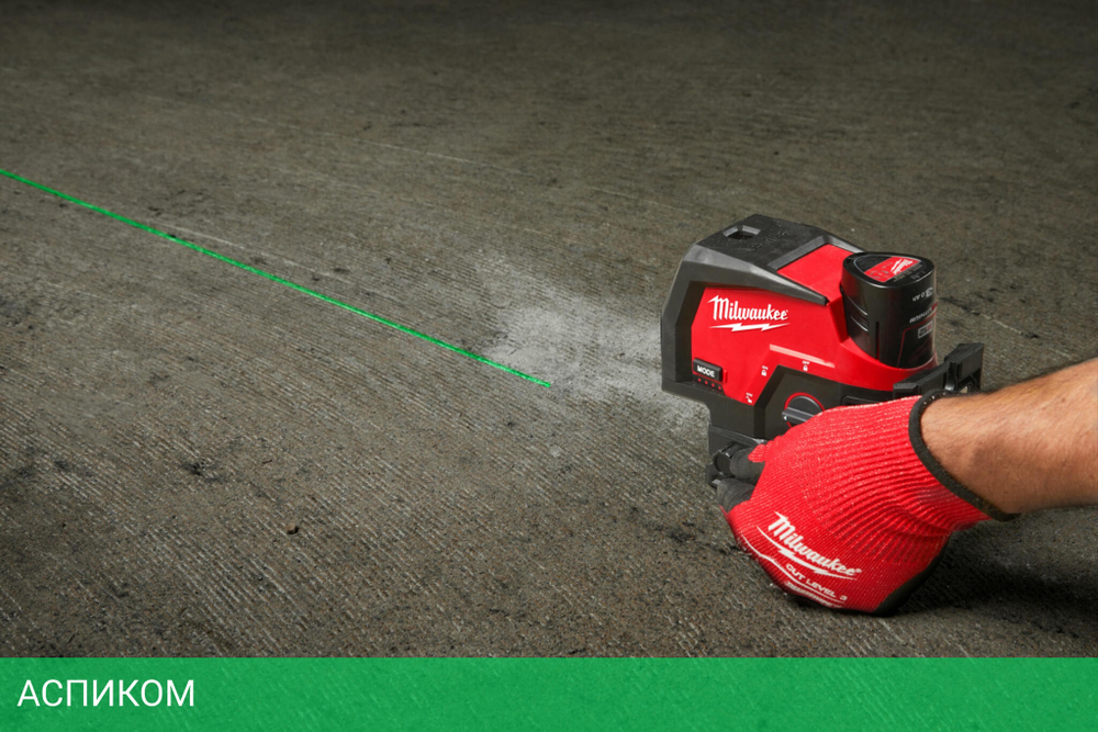 Лазерный нивелир Milwaukee M12 CLLP-0C (4933478101)