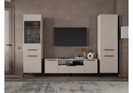 Готовая гостиная Woodville Иадама кашемир, кашемир  6