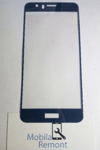 Защитное стекло "С рамкой" для Huawei Honor 8 Синее