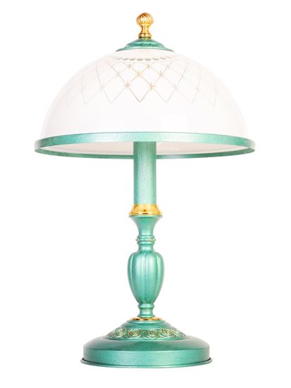 Декоративная настольная лампа Reccagni Angelo P.7202 M GREEN