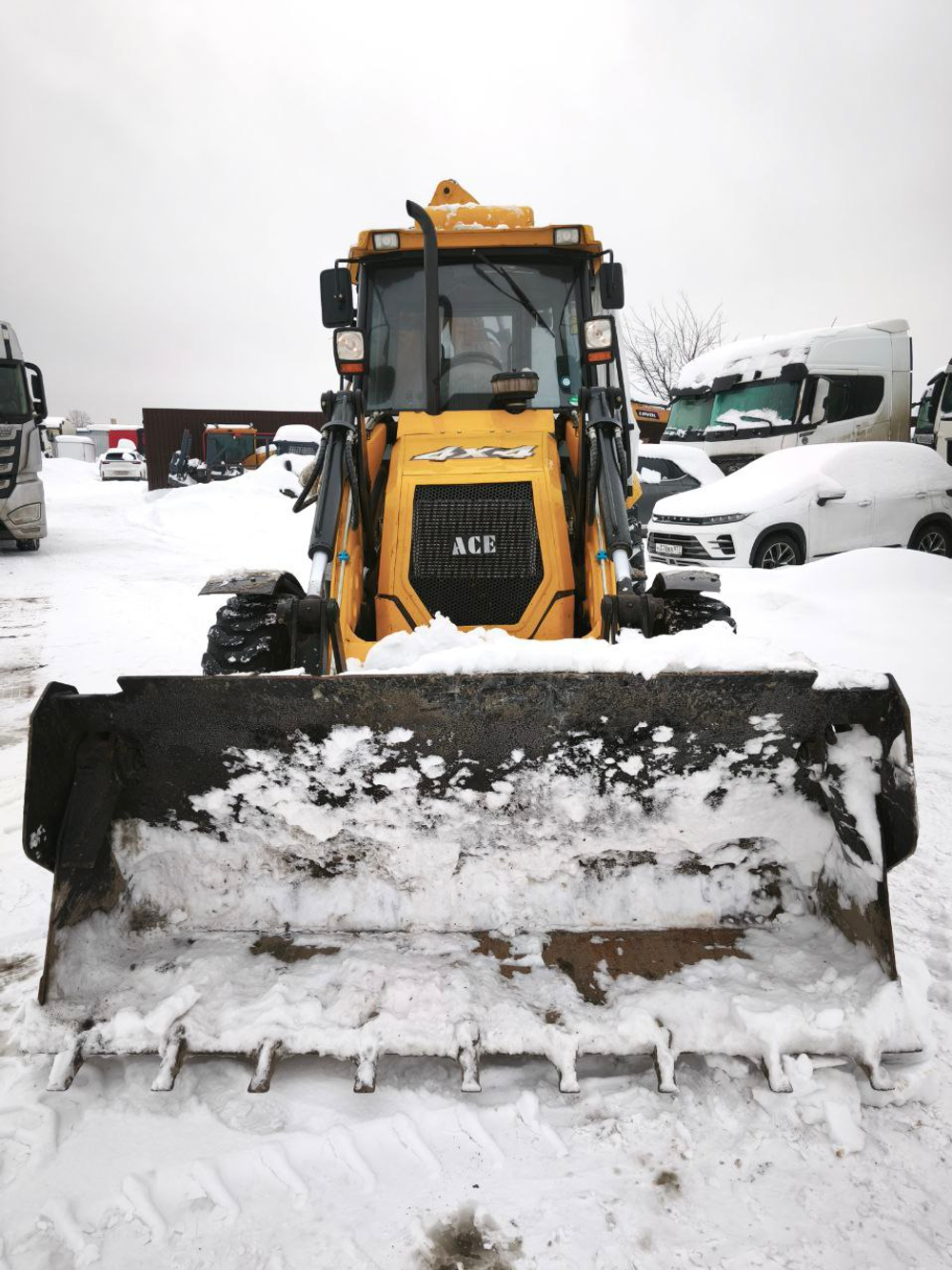 ACE TLB95 Экскаватор-погрузчик TLB95 (Дизельный, 3,9 л, 96 л.с., АТ)