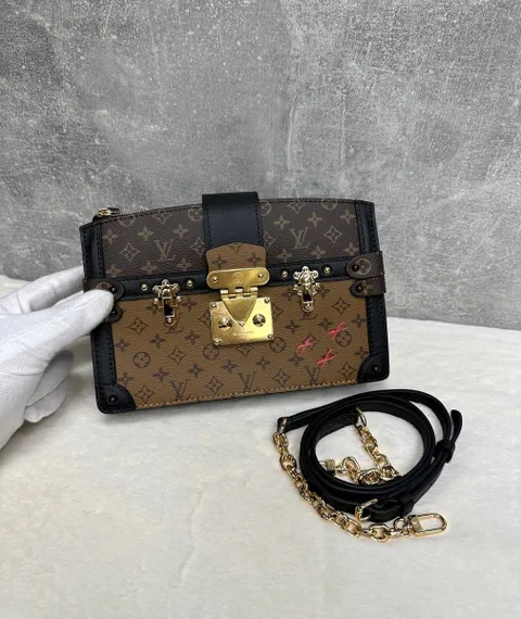 Клатч Louis Vuitton Trunk коричневый