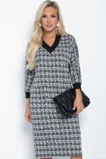 Платье Любите женщину (черно-белое) П11192 LT Collection (Акция)