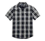 Рубашка Men's Eagle Logo Plaid Harley-Davidson