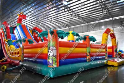 Большая и высокая горка "Змей Горыныч 3" 17*11*9 м