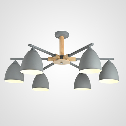 Потолочная Люстра Noa 6 Gray By Imperiumloft By Imperiumloft