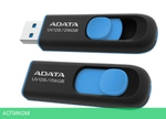 USB Flash-накопитель A-Data DashDrive UV128 256Gb черный/синий (AUV128-256G-RBE)